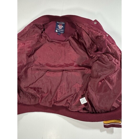 Big Boy Bethune-Cookman University Wildcats Button Up Jacket Patches Men’s Large - Picture 11 of 14